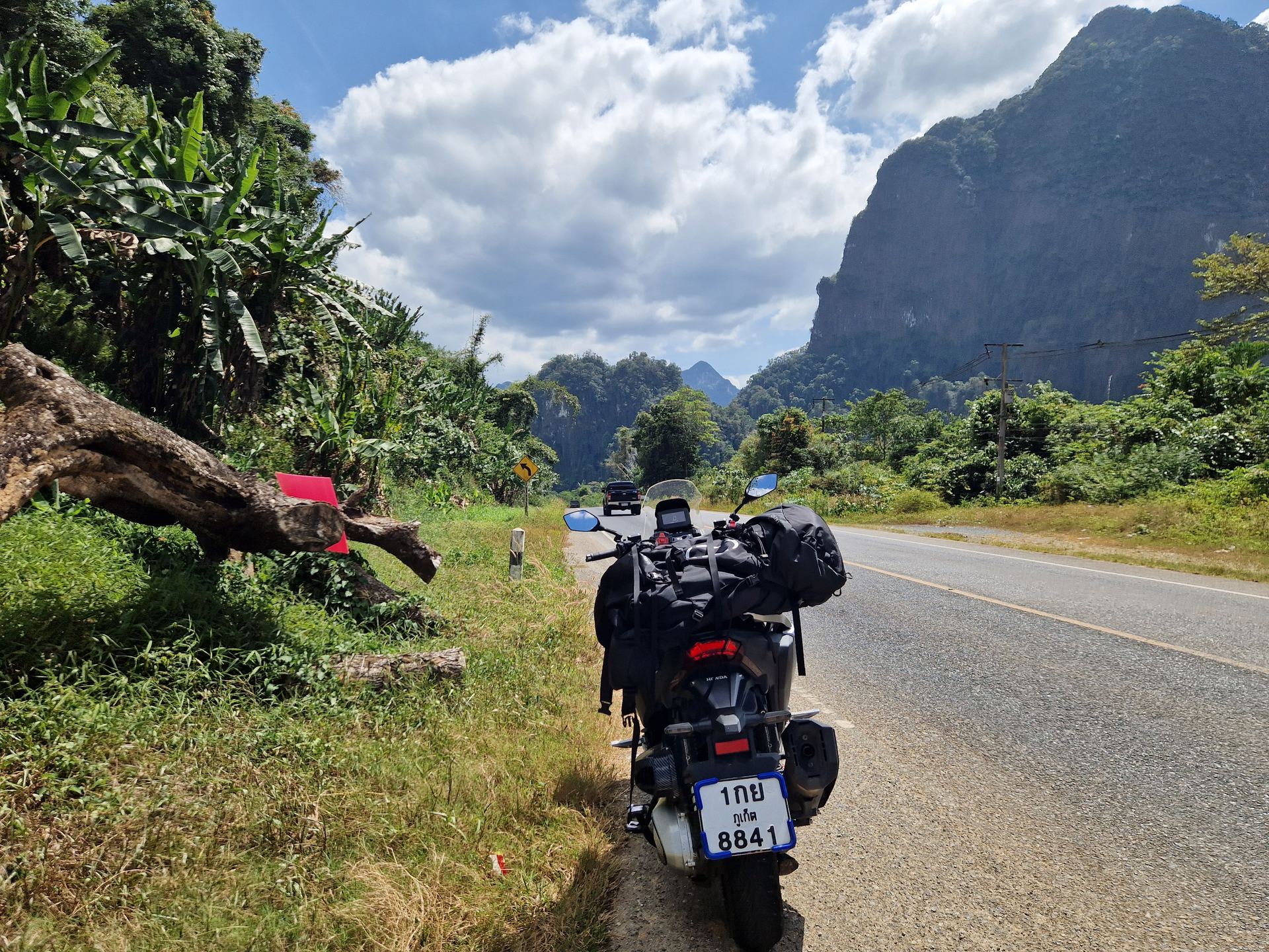 Road on day 3, Kiriwong to Phuket